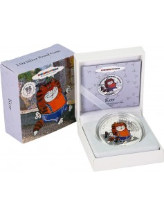 Cook Islands 2012 5$ Return of Prodigal Parrot Cat 1Oz Silver Coin *MINTAGE1000*