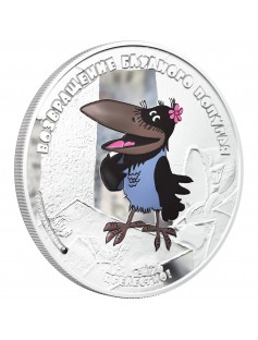 Cook Islands 2012 5$ The Return of the Prodigal Parrot Raven 1Oz Silver Coin