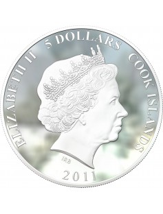 Cook Islands 2011 5$ cartoon Once Upon a Dog - Dog 1Oz Silver coin LIMITED