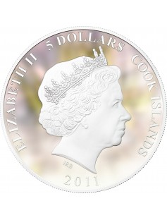 Cook Islands 2011 5$ Town Musicians of Bremen King 1Oz Silver Coin LIMITED