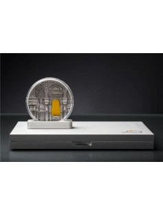 Palau 2015 $50 Tiffany Alhambra de Granada 1kg Silver Coin