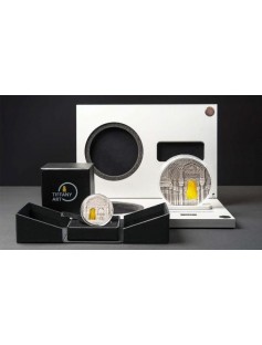 Palau 2015 $50 Tiffany Alhambra de Granada 1kg Silver Coin