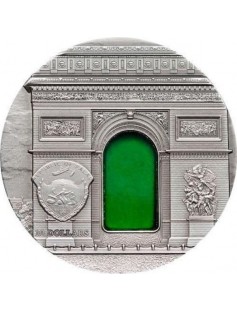 Palau 2012 10$ Tiffany Art Neoclassicism 2oz Silver coin