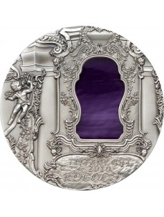 Palau 2010 10$ Tiffany Art Rococo 2oz Silver coin