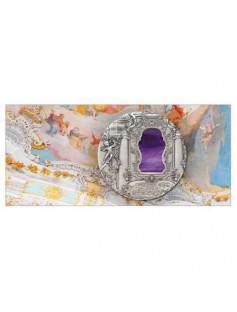 Palau 2010 10$ Tiffany Art Rococo 2oz Silver coin