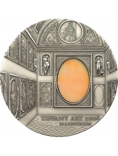 Palau 2008 10$ Tiffany Art Mannerism 2oz Silver coin