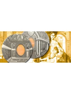 Palau 2008 10$ Tiffany Art Mannerism 2oz Silver coin