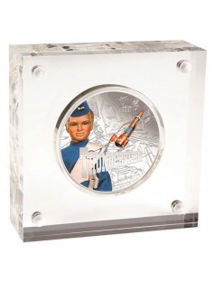 Niue 2015 $2 Thunderbirds - Thunderbird 3 Alan Tracy 1 Oz Silver Proof Coin