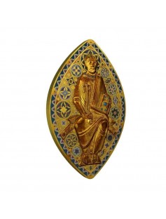 Niue 2014 $2 Icon World Heritage St. Peter in Glory Gold Gilded 1 Oz Silver Coin