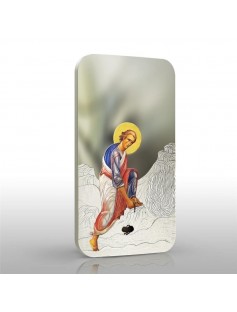 Fiji 2012 2x2$ Orthodox Series MOSES icon Holy 2x1oz Silver Coin Set Convex Shap