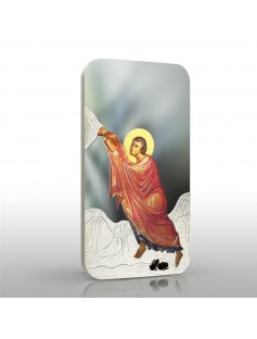 Fiji 2012 2x2$ Orthodox Series MOSES icon Holy 2x1oz Silver Coin Set Convex Shap