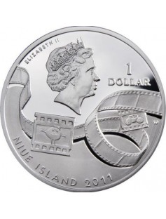 Niue 2011 1$ Cartoon Characters Reksio Proof Silver Coin