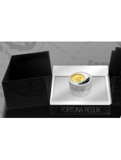 Niue 2013 $50 Fortuna Redux Mercury unique Cylinder Shaped 6Oz Proof Silver Coin