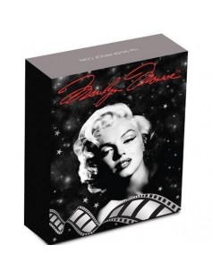 Tuvalu 2012 1$ Marilyn Monroe Proof 999 1 Oz Silver Coin