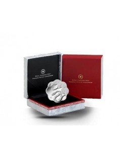 Canada 2013 $15 Year of the Snake Lunar Lotus 26.7g Silver Proof Coin