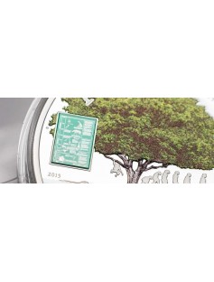 Cook Islands 2015 $10 Nano Life The Evolution Nano Chip Proof 50g Silver Coin