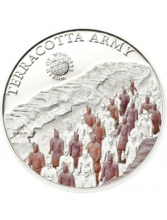 Palau 2013 5$ World of Wonders VII St. Peter's Basilica .925 Proof Silver Coin