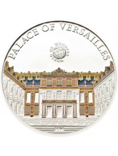 Palau 2013 5$ World of Wonders VII Palace of Versailles .925 Proof Silver Coin