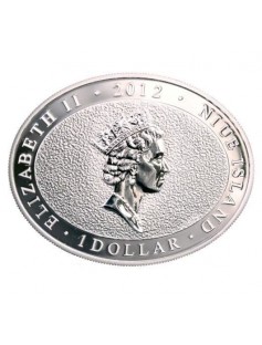 Niue 2012 1$ Lunar Calendar year of the Dragon Love Dragon Silver Coin