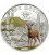 Cook Islands 2014 $2 World of Hunting III - Hare 1/2 Oz Proof Silver Coin