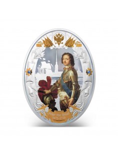 Niue 2014 5$ Russian Imperators Peter the Great **UNIQUE** 2oz Proof Silver Coin