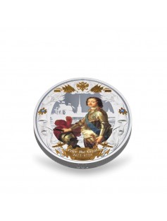 Niue 2014 5$ Russian Imperators Peter the Great **UNIQUE** 2oz Proof Silver Coin