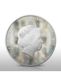 Cook Islands 2012 25$ Adventures of Buratino 5 Oz Silver Coin *MINTAGE 500 ONLY*