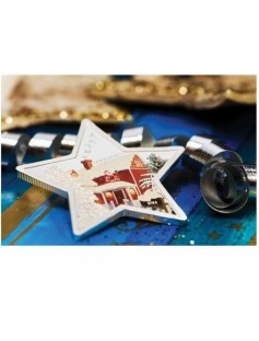 Samoa 2012 $5 Silver Merry Christmas Star Proof Coin MITAGE ONLY 2,012