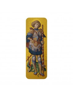 Niue Islands 2014 $5 Carlo Crivelli Icon St. George Gold Gilded 2 Oz Silver Coin