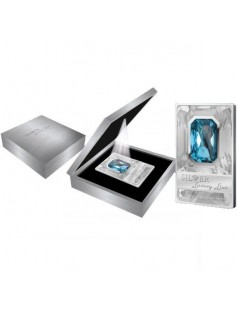 Cook Islands 2011 20$ Silver Luxury Line 100 g Proof Silver Coin with Swarovski