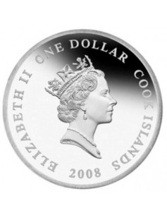 Cook 2008 5x1$ Antonov Ukrainian Aviation GOLD Gilded 5x 1 Oz Silver Coin Set