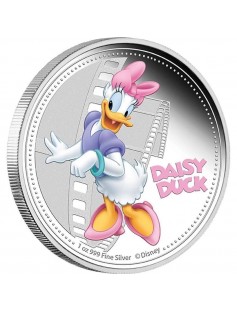 Niue 2014 2$ Disney Mickey & Friends 2014 - Daisy Duck 1 Oz Proof Silver Coin