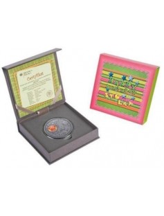 Niue 2014 $1 Happy Birthday Sto Lat 1 Oz Proof Silver Coin Mintage Only 999