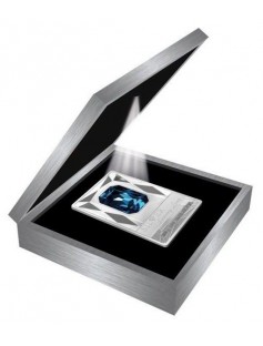 Cook Islands 2011 20$ Silver Luxury Line 100 g Proof Silver Coin with Swarovski