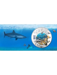 Cook Islands 2014 10$ Nano Sea - Depths of the Sea 50g Silver Proof Coin