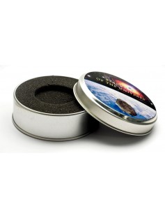 Cook 2015 5$ Chondrite Impact Meteorite NWA 4037 Antique Finish 1 Oz Silver Coin