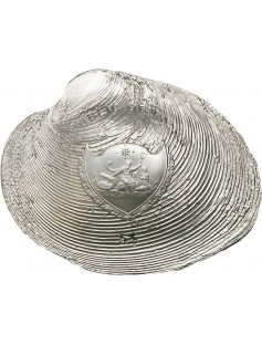 Palau 2013 5$ Sea Treasures III CYRTONAIAS TAMPICOENSIS OYSTER 3D Silver Coin