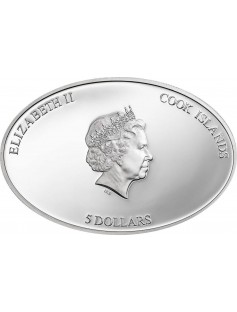 Cook Islands 2013 5$ SS Republic 1853-1865 .925 Proof Silver Coin