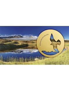 Mongolia 2015 500 Togrog Mongolian Nature Falco Cherrug Falcon 1/2oz Silver Coin