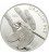 Tokelau 2012 5$ Dragon Fly Hologram 25g Silver Coin