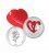 Niue 2013 2$ Love is Precious Red Hearts 1oz Proof .999 Silver Coin