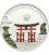 Palau 2012 5$ World of Wonders V The Itsukushima Shrine Silver Coin LIMIT 2500