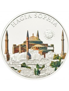 Palau 2011 5$ World of Wonders V Syrian city Palmyra Silver Coin LIMIT 2500