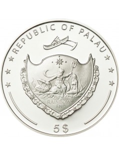 Palau 2011 5$ World of Wonders III Temple of Heaven Silver Coin LIMIT 2500