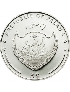 Palau 2011 5$ World of Wonders III Potala Palace Silver Coin LIMIT 2500