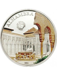 Palau 2011 5$ World of Wonders II Timbuktu Silver Coin LIMIT 2500