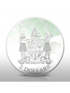 Fiji 2013 Wild Cat II LEOPARDUS WIEDI Margay Dogs & Cats 1 Oz Proof Silver Coin