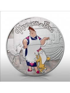 Cook Islands 2011 5$ cartoon Karlsson on the Roof 3 x 1Oz Silver Coin LIMIT-300