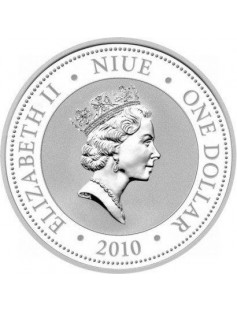 Niue 2010 2$ Korean War 60th Anniversary .999 1oz Silver Coin Limited Edition