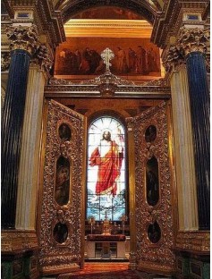 Cook Islands 2012 10$ WINDOWS HEAVEN ST. PETERSBURG Isaac Cathedral Silver Coin